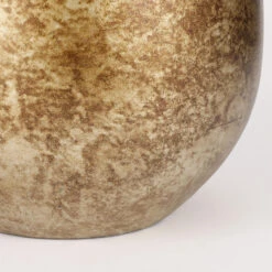 Mica Decorations Oliver Bloempot - H22 X Ø24 Cm - Metal Goud -Huishoudelijke Goederen Winkel 02927b85be5041709bfb4fd492353d8a