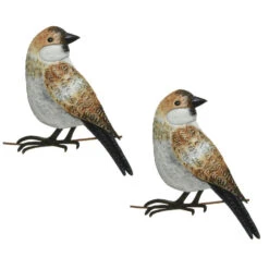 Decoris Tuindecoratie Vogel - Mus - Metaal - 38 Cm -Huishoudelijke Goederen Winkel 0831b646ac9c40a6a8c4499fa00275cf