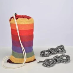 HI Hangmat 1 Persoon Meerkleurig -Huishoudelijke Goederen Winkel 08a5dbffe60546318e88e8449664c4e0