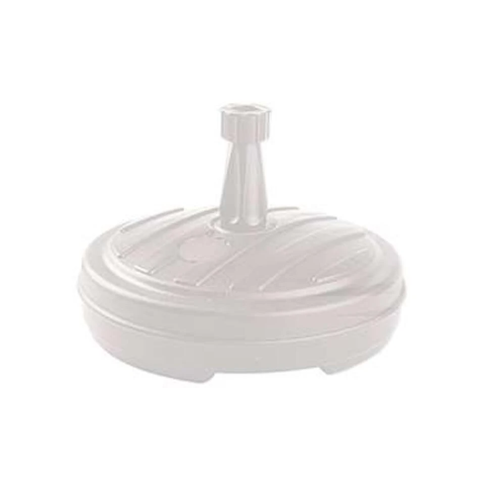 Merkloos Ronde Parasolvoet Wit 42 Cm 13 Liter 3 Merkloos Ronde Parasolvoet Wit 42 Cm 13 Liter