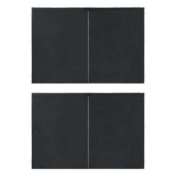 VidaXL Tentwanden Met Ritssluiting PE Antraciet 2 St