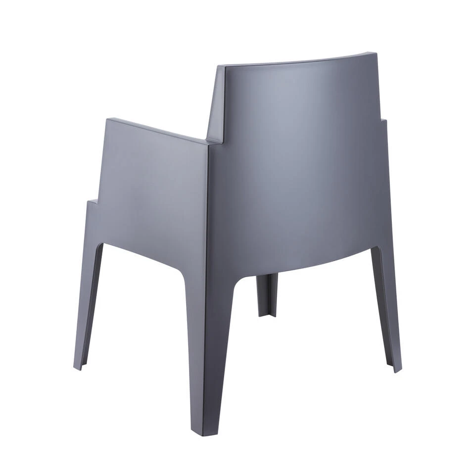 Garden Impressions Box Tuinstoel Antraciet The Original - 4 Stuks 6 Garden Impressions Box Tuinstoel Antraciet The Original - 4 Stuks - Afbeelding 4