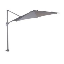 Garden Impressions Zweefparasol S Ø300 - D. Grijs Met Voet En Hoes -Huishoudelijke Goederen Winkel 1000003897 0103