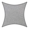 Coolaroo Schaduwdoek Vierkant 5,4x5,4m Grijs -Huishoudelijke Goederen Winkel 1000006832