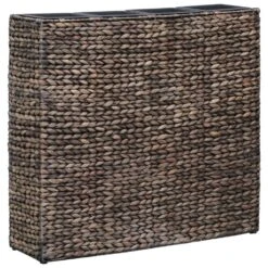 VidaXL Plantenbak Verhoogd Met 4 Potten Waterhyacint Bruin