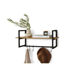 Lifa Living Victor Wandkapstok Naturel 8 Lifa Living Victor Wandkapstok Naturel -Huishoudelijke Goederen Winkel 1000009680 0102