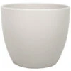 Floran Plantenpot - Taupe - Mat - Keramiek - 17 X 15 Cm -Huishoudelijke Goederen Winkel 1000011586