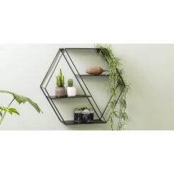 Lifa Living Wandrek Marbella Metaal, 58 X 51 X 11 Cm 9 Lifa Living Wandrek Marbella Metaal, 58 X 51 X 11 Cm -Huishoudelijke Goederen Winkel 1000011727 0103