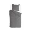 Byrklund - Dekbedovertrek Sleep Softly - 140x220 Cm - Off Black -Huishoudelijke Goederen Winkel 1000012874