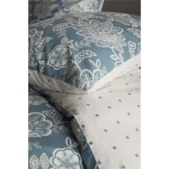 Walra - Dekbedovertrek Country Love - 200x220 Cm - Petrol 8 Walra - Dekbedovertrek Country Love - 200x220 Cm - Petrol -Huishoudelijke Goederen Winkel 1000012950 0102