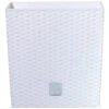Prosperplast Plantenbak Rato - Wit - Rotan - Kunststof - 32 Cm -Huishoudelijke Goederen Winkel 1000013266