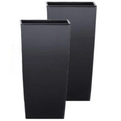 Prosperplast Plantenpot Urbi - Anctraciet - Vierkant - 19 X 37 Cm -Huishoudelijke Goederen Winkel 1000013305 0102