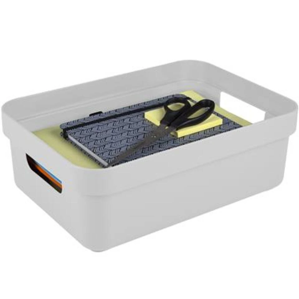 Sigma Home Opbergbox 9L Wit 5 Sigma Home Opbergbox 9L Wit - Afbeelding 3