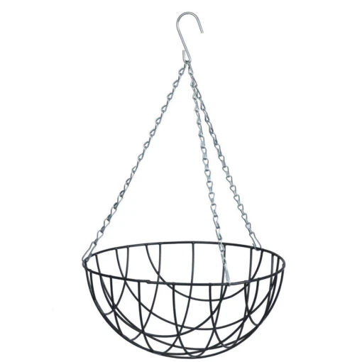 Nature Plantenmand - Hangend - Groen - Ketting - 20 X 40 Cm