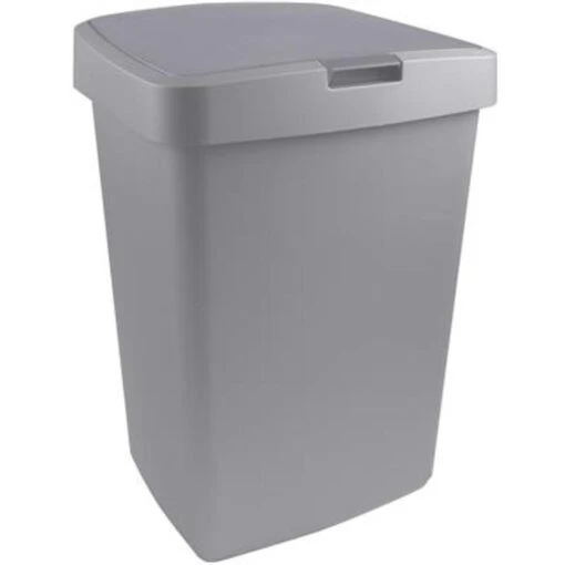 Delta Prullenbak Klep 50L Grijs