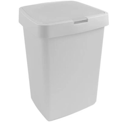 Delta Prullenbak Klep 25L Wit
