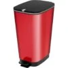 Kis Chic Bin Pedaalemmer - 50L - Rood 2 Kis Chic Bin Pedaalemmer - 50L - Rood -Huishoudelijke Goederen Winkel 1000023754