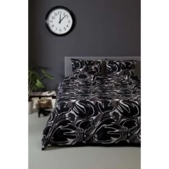 Ten Cate Katoenen Tweepersoons Dekbedovertrek - 200x200/220 - Sarah Antraciet -Huishoudelijke Goederen Winkel 1000023980 0110