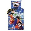 Dragon Ball Z Dekbedovertrek Fight - Eenpersoons - 140 X 200 Cm - Katoen -Huishoudelijke Goederen Winkel 1000027210