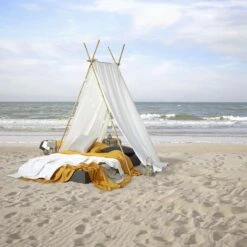 De Witte Lietaer Lakenset Olivia - Tweepersoons - 280 X 280 Cm - Satijnkatoen -Huishoudelijke Goederen Winkel 1000028617 0102