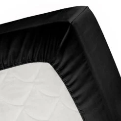 Cinderella Sundays - Hoeslaken (tot 30 Cm) - Satijn - 140x210 Cm - Black 5 Cinderella Sundays - Hoeslaken (tot 30 Cm) - Satijn - 140x210 Cm - Black -Huishoudelijke Goederen Winkel 1000030268 0101