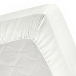 Cinderella Sundays - Hoeslaken (tot 25 Cm) - Satijn - 100x210 Cm - Ivory 5 Cinderella Sundays - Hoeslaken (tot 25 Cm) - Satijn - 100x210 Cm - Ivory -Huishoudelijke Goederen Winkel 1000030282 0101