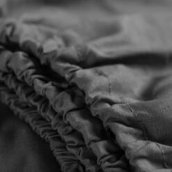 Cinderella Weekend - Hoeslaken (tot 25 Cm) - Katoen - 180x210 Cm - Anthracite -Huishoudelijke Goederen Winkel 1000030357 0102