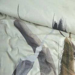 Damai Dekbedovertrek Poise - Katoen - 260x200/220 Cm - Green -Huishoudelijke Goederen Winkel 1000030572 0102