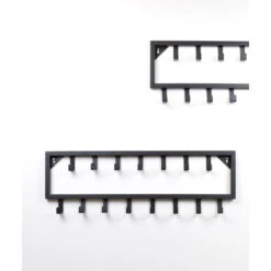 LOFT42 Bono Kapstok - Zwart – Metaal – 15 Haken - 80x26x4 8 LOFT42 Bono Kapstok - Zwart – Metaal – 15 Haken - 80x26x4 -Huishoudelijke Goederen Winkel 1000032517 0102