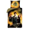 Harry Potter Dekbedovertrek Leviosa - Eenpersoons - 140 X 200 Cm - Katoen -Huishoudelijke Goederen Winkel 1000033053
