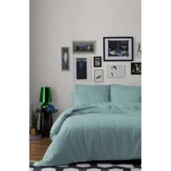 Damai Dekbedovertrek Uni Katoen Mineral-200x200/220