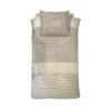 Damai Dekbedovertrek Base - Katoen - 140x200/220 Cm - Beige -Huishoudelijke Goederen Winkel 1000035112