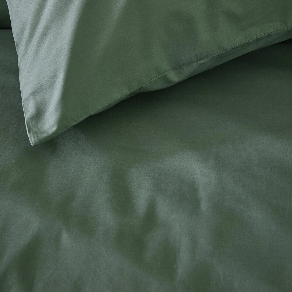 Cinderella Dekbedovertrek Weekend - Katoen - 260x200/220 Cm - Green 5 Cinderella Dekbedovertrek Weekend - Katoen - 260x200/220 Cm - Green - Afbeelding 3
