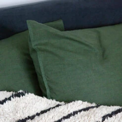 Damai Dekbedovertrek Mik - Katoen - 240x200/220 Cm - Green 9 Damai Dekbedovertrek Mik - Katoen - 240x200/220 Cm - Green -Huishoudelijke Goederen Winkel 1000035180 0103