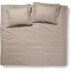 Dekbedovertrek Damai Linea Cement Satijn-240x200/220 -Huishoudelijke Goederen Winkel 1000035353