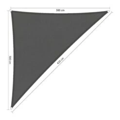 Compleet Pakket: Comfort Waterafstotend, Driehoek 3x3x4,2m Vintage Grey
