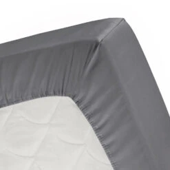 Cinderella - Hoeslaken (tot 25 Cm) - Jersey - 120x200 Cm - Anthracite -Huishoudelijke Goederen Winkel 1000036605 0101