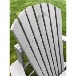 SenS-Line Adirondack Dubbele Tuinstoel - Hout - Grijs -Huishoudelijke Goederen Winkel 1000038286 0102