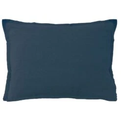 Matt & Rose Set Kussenslopen Marine - 50 X 70 Cm - 100% Linnen