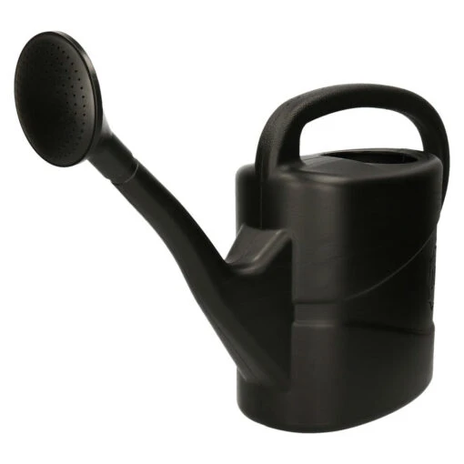 Gieter - Zwart - Kunststof - Zwarte Broeskop - 10 Liter