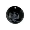 PRESENT TIME Muur Plantenpot Globe - Marmerprint Zwart - Ø14,5x9,8cm -Huishoudelijke Goederen Winkel 1000040262