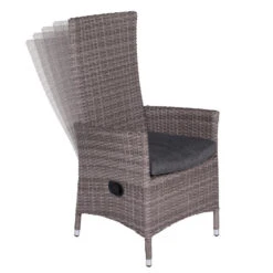 Garden Impressions Nice Verstelbare - Stoel Grijs 9 Garden Impressions Nice Verstelbare - Stoel Grijs -Huishoudelijke Goederen Winkel 1000040804 0104