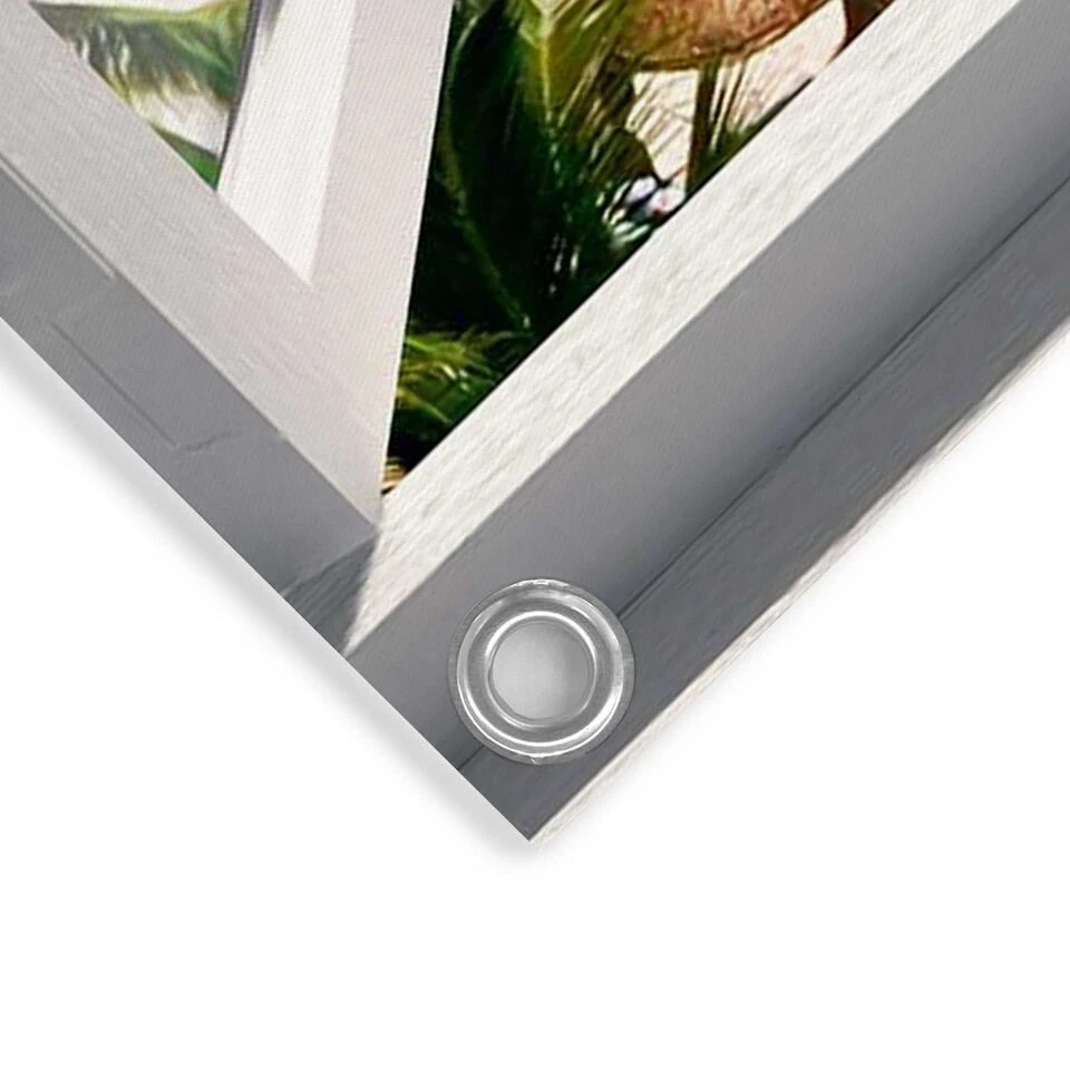 Tuinposter Uitzicht Over Zee 80x60 Cm Blauw 6 Tuinposter Uitzicht Over Zee 80x60 Cm Blauw - Afbeelding 4