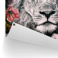 Tuinposter Leeuw 80x60 Cm Bont -Huishoudelijke Goederen Winkel 1000042874 0102