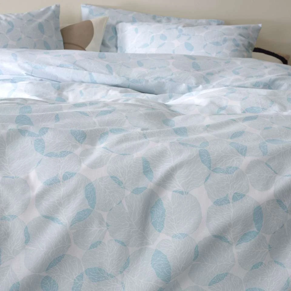 Moodit Dekbedovertrek Odil Blanche - Eenpersoons - 140 X 220 Cm - Katoen 4 Moodit Dekbedovertrek Odil Blanche - Eenpersoons - 140 X 220 Cm - Katoen - Afbeelding 2