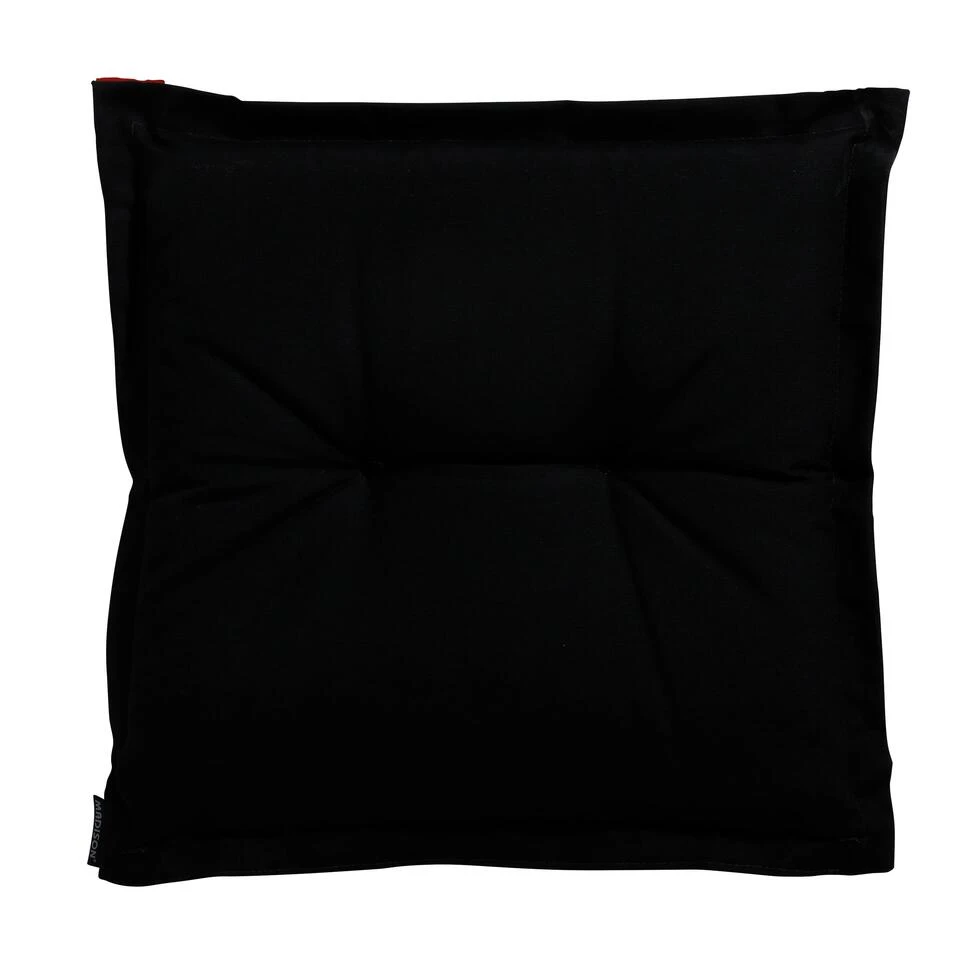 Madison Zitkussen - Universeel - Panama Black - 50x50 - Zwart 3 Madison Zitkussen - Universeel - Panama Black - 50x50 - Zwart