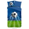 Good Morning Dekbedovertrek "Goal" - Blauw - (140x220 Cm) -Huishoudelijke Goederen Winkel 1000045549