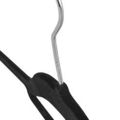 ACAZA Set Van 30 Kledinghangers Met Fluwelen Laagje, Zwart 9 ACAZA Set Van 30 Kledinghangers Met Fluwelen Laagje, Zwart -Huishoudelijke Goederen Winkel 1000045924 0103