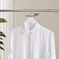 ACAZA 20 Stuks Massief Houten Kledinghangers, Met Inkeping En Broeklat, Wit -Huishoudelijke Goederen Winkel 1000045933 0102