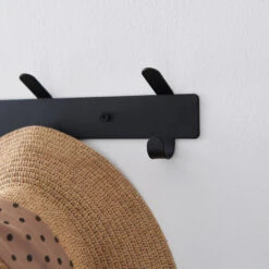 ACAZA Wand Kapstok In Metaal, 49 Cm Met 10 Haken, Zwart -Huishoudelijke Goederen Winkel 1000046838 0102